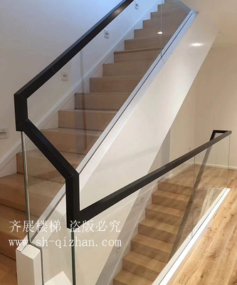 水泥基礎現代樓梯2