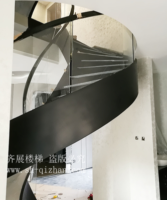 水泥基礎現代樓梯8