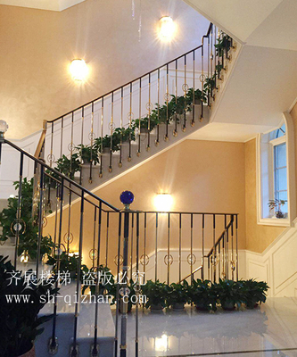 豪華中式銅藝欄桿1