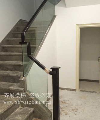 水泥基礎現代樓梯15